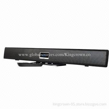 2.1CH subwoofer inside all-in-one sound bar, measures 898*90*55mm